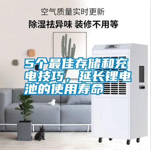 5個最佳存儲和充電技巧，延長鋰電池的使用壽命