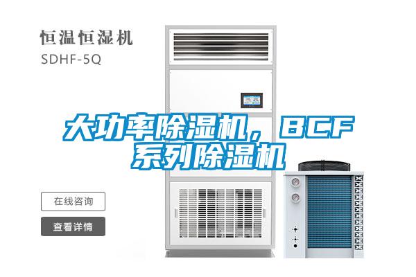 大功率除濕機，BCF系列除濕機