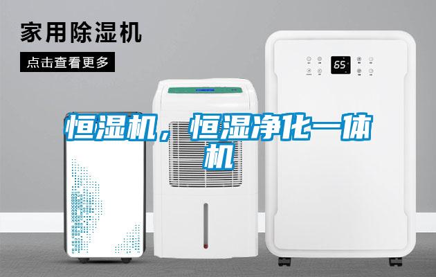 恒濕機，恒濕凈化一體機