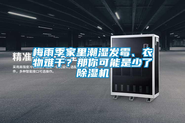 梅雨季家里潮濕發(fā)霉、衣物難干？那你可能是少了除濕機(jī)