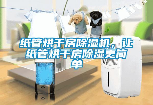 紙管烘干房除濕機，讓紙管烘干房除濕更簡單