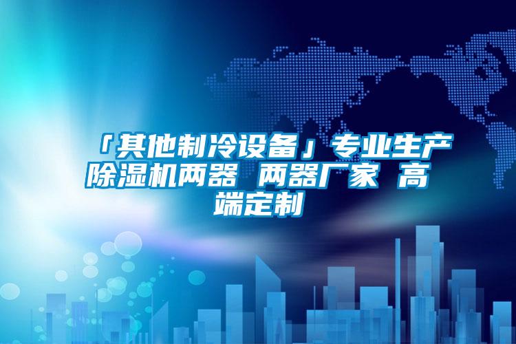 「其他制冷設備」專業(yè)生產(chǎn)除濕機兩器 兩器廠家 高端定制