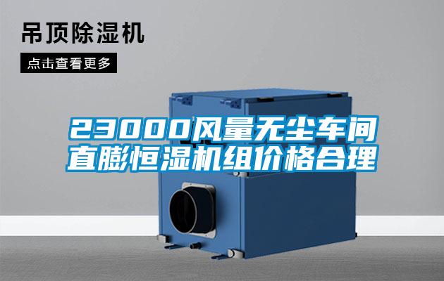 23000風(fēng)量無(wú)塵車(chē)間直膨恒濕機(jī)組價(jià)格合理