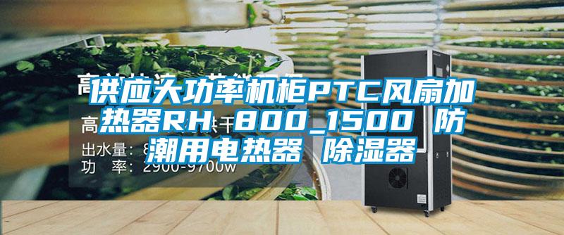 供應(yīng)大功率機柜PTC風扇加熱器RH 800_1500 防潮用電熱器 除濕器