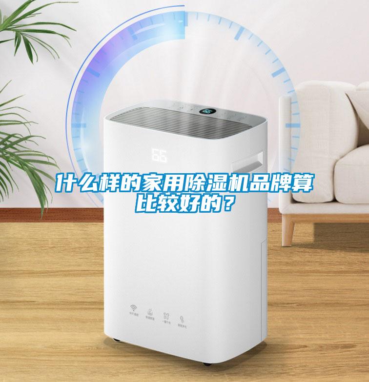 什么樣的家用除濕機品牌算比較好的？