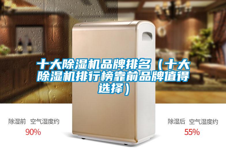 十大除濕機品牌排名（十大除濕機排行榜靠前品牌值得選擇）