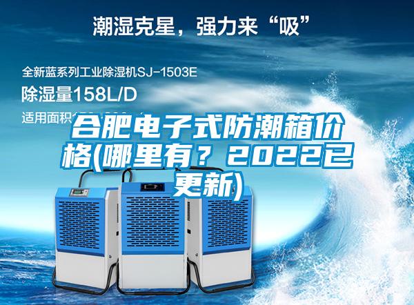 合肥電子式防潮箱價(jià)格(哪里有？2022已更新)