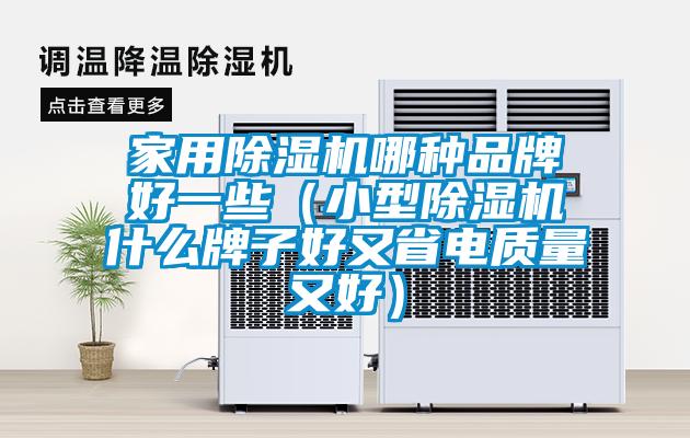 家用除濕機(jī)哪種品牌好一些（小型除濕機(jī)什么牌子好又省電質(zhì)量又好）