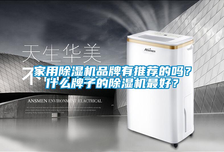 家用除濕機品牌有推薦的嗎？什么牌子的除濕機最好？