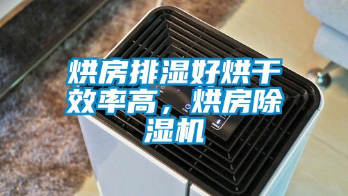 烘房排濕好烘干效率高，烘房除濕機