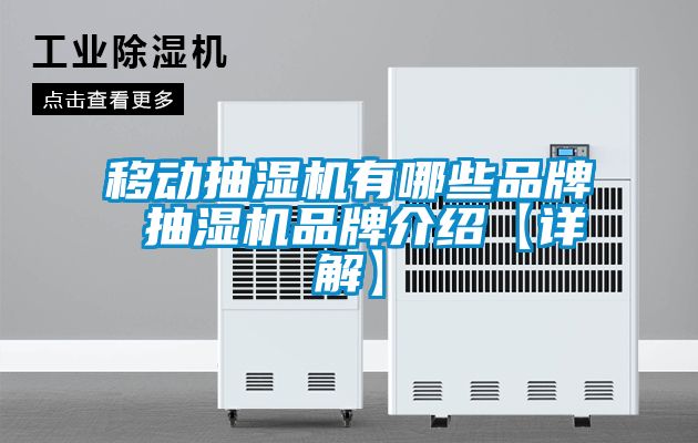 移動抽濕機有哪些品牌 抽濕機品牌介紹【詳解】