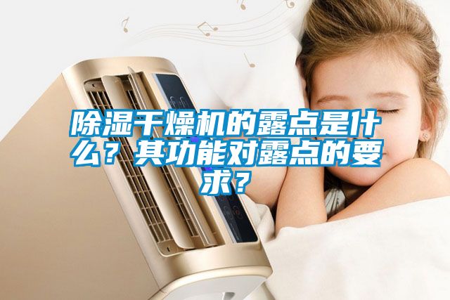 除濕干燥機的露點是什么？其功能對露點的要求？