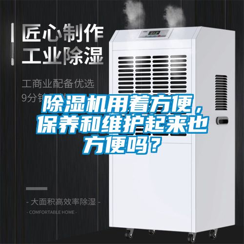 除濕機(jī)用著方便，保養(yǎng)和維護(hù)起來(lái)也方便嗎？