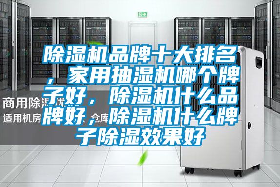 除濕機品牌十大排名，家用抽濕機哪個牌子好，除濕機什么品牌好，除濕機什么牌子除濕效果好