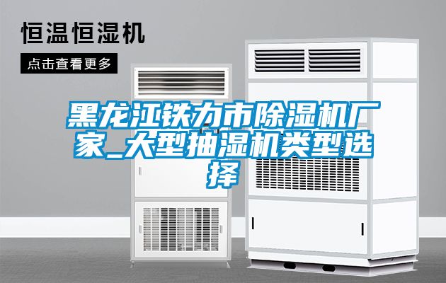 黑龍江鐵力市除濕機(jī)廠家_大型抽濕機(jī)類型選擇