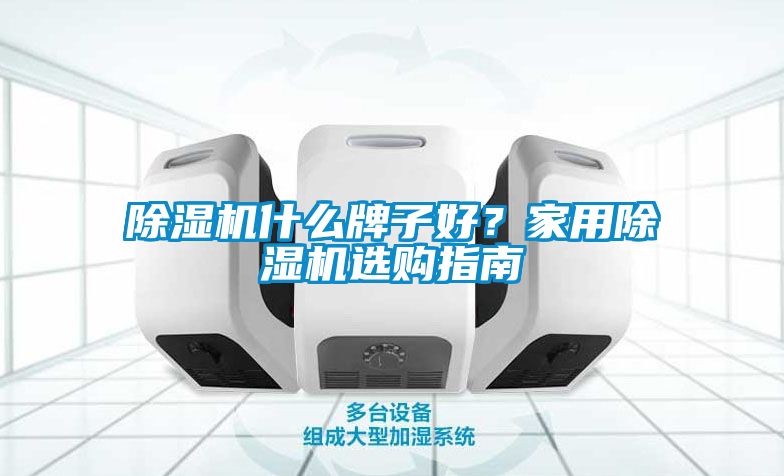 除濕機什么牌子好？家用除濕機選購指南